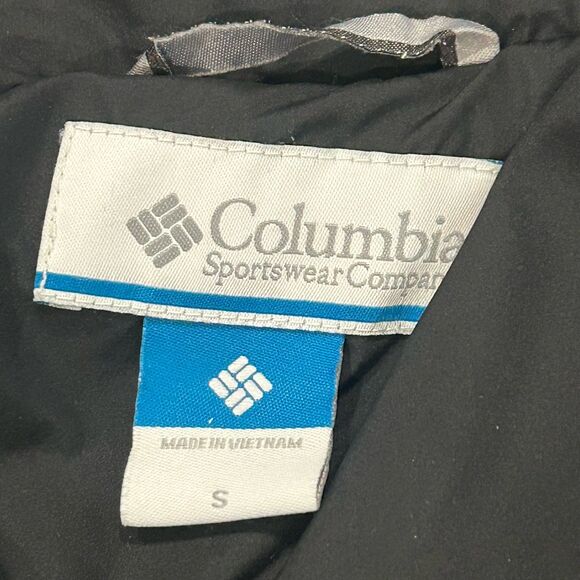 Columbia Jacket Women’s Size S Color Black Puffer Removable Faux Fur Hood - Picture 6 of 12